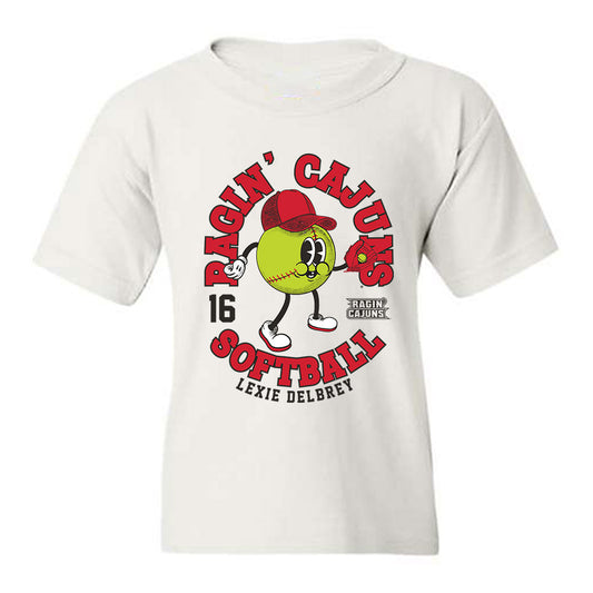 Louisiana - NCAA Softball : Lexie Delbrey - Fashion Shersey Youth T-Shirt-0