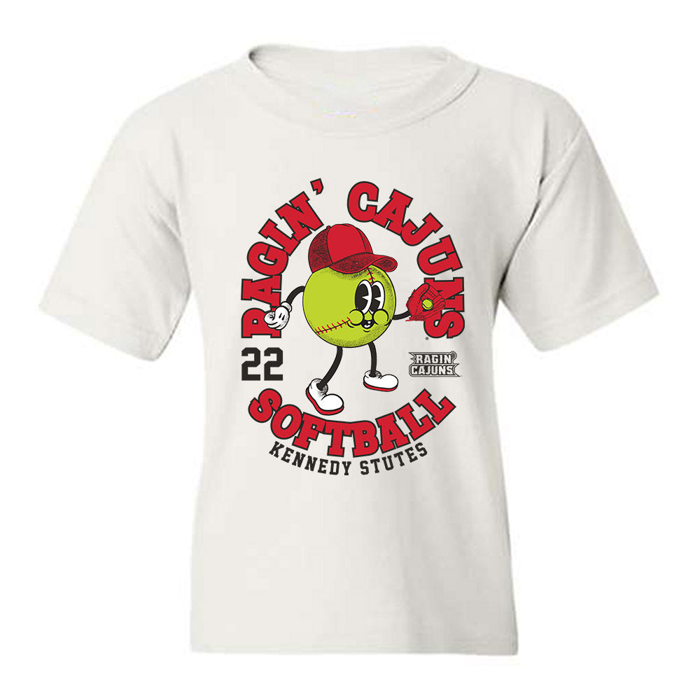 Louisiana - NCAA Softball : Kennedy Stutes - Fashion Shersey Youth T-Shirt-0