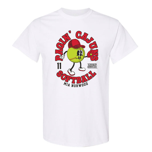 Louisiana - NCAA Softball : Mia Norwood - Fashion Shersey T-Shirt-0