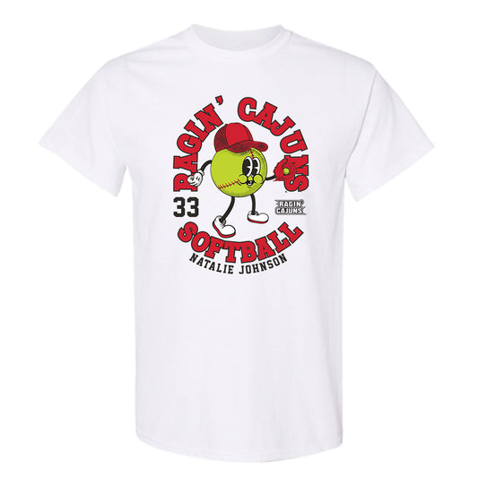 Louisiana - NCAA Softball : Natalie Johnson - Fashion Shersey T-Shirt-0