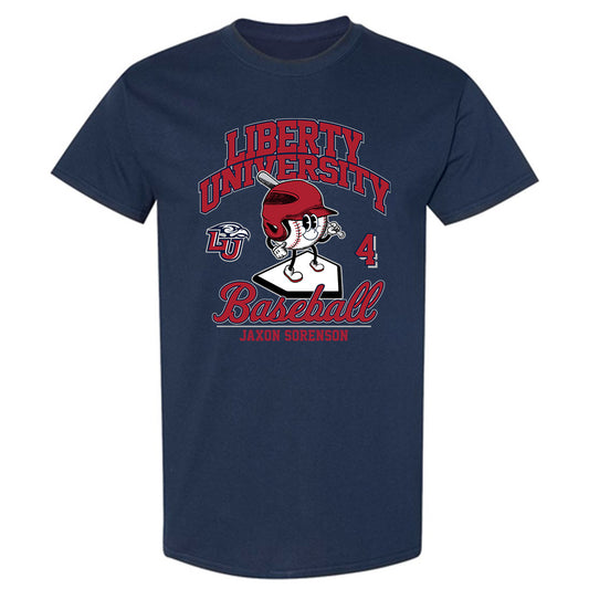 Liberty - NCAA Baseball : Jaxon Sorenson - Fashion Shersey T-Shirt-0