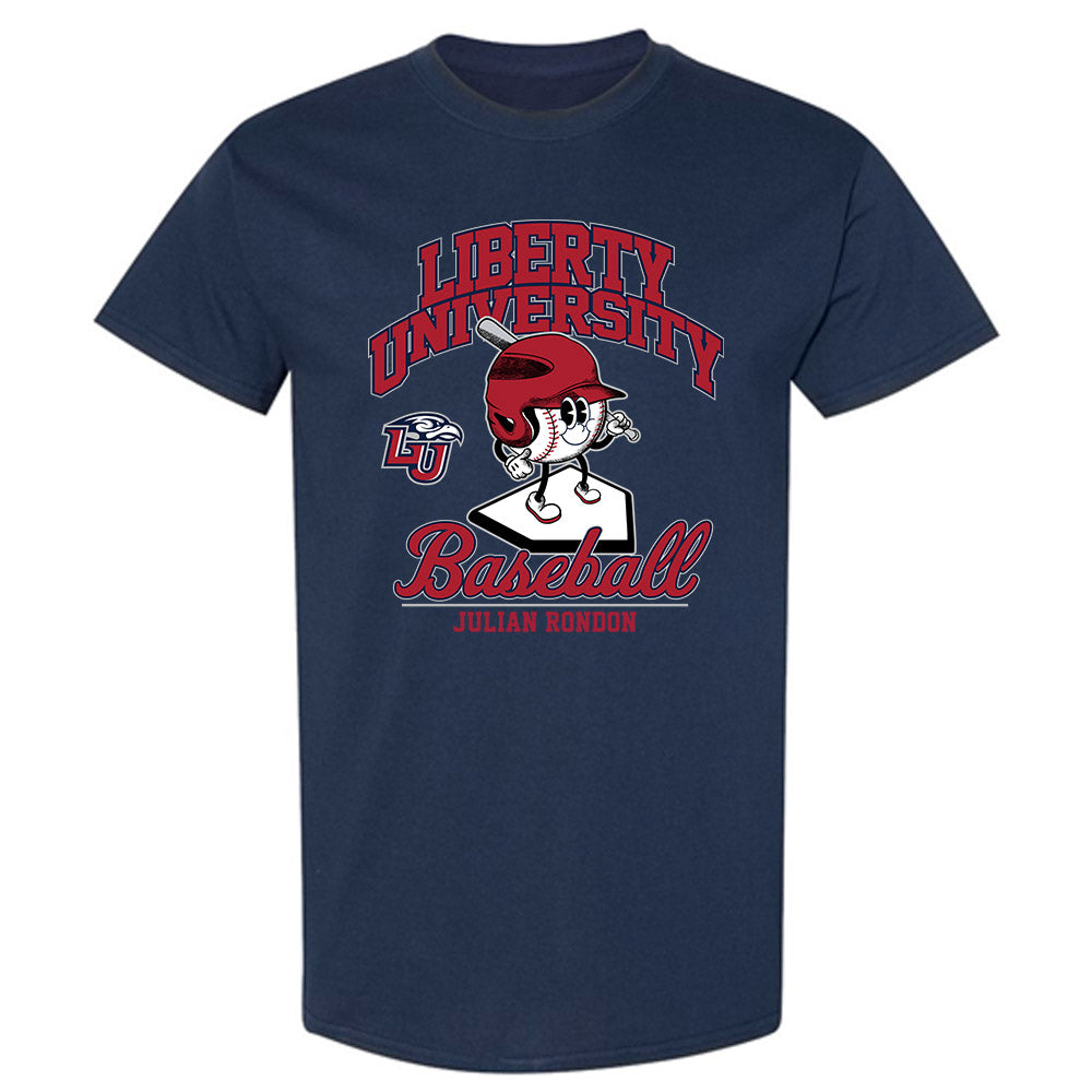Liberty - NCAA Baseball : Julian Rondon - Fashion Shersey T-Shirt-0