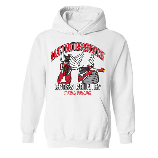 Illinois State - NCAA Women's Cross Country : Nora Brady - Hooded Sweatshirt-0
