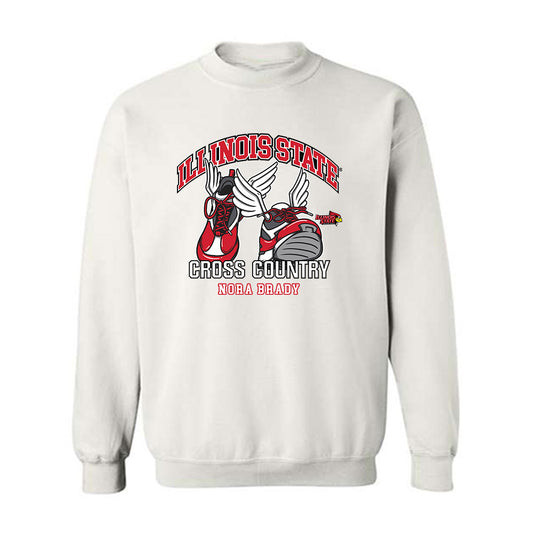 Illinois State - NCAA Women's Cross Country : Nora Brady - Crewneck Sweatshirt-0