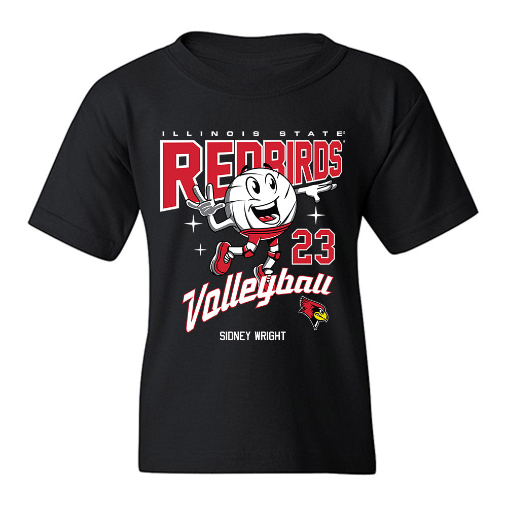 Illinois State - NCAA Women's Volleyball : Sidney Wright - Fashion Shersey Youth T-Shirt-0