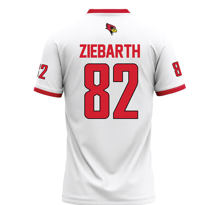 Illinois State - NCAA Football : Max Ziebarth - White Football Jersey