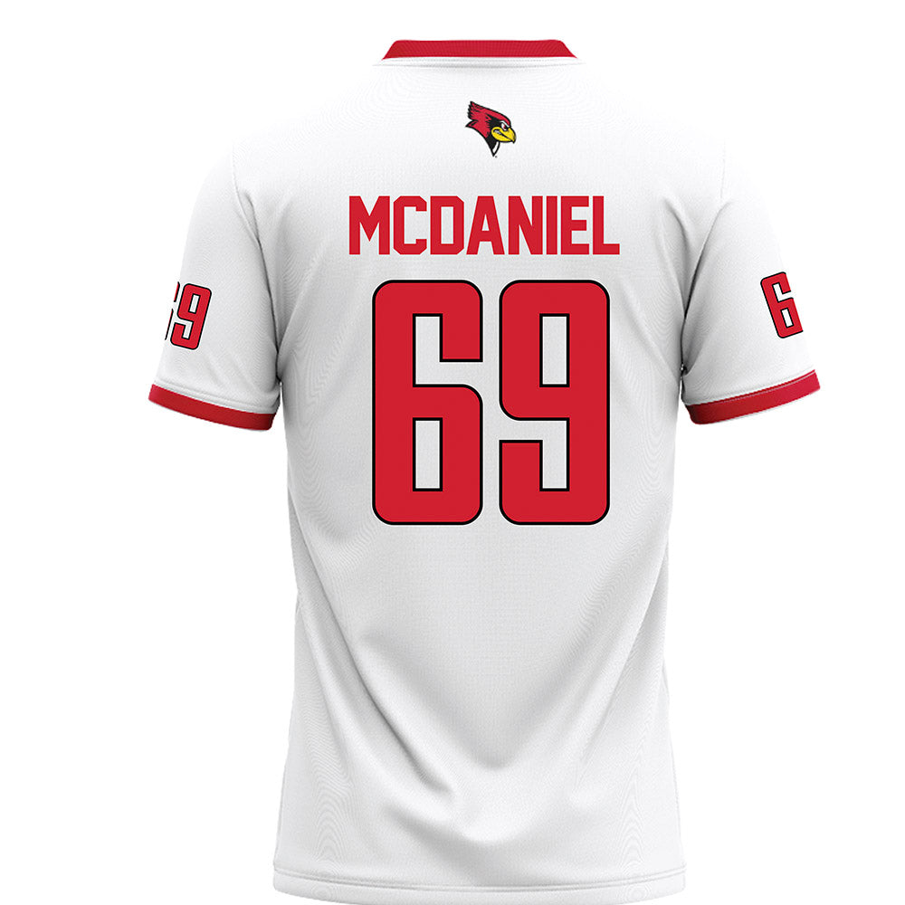 Illinois State - NCAA Football : Mezziahs McDaniel - White Football Jersey-1