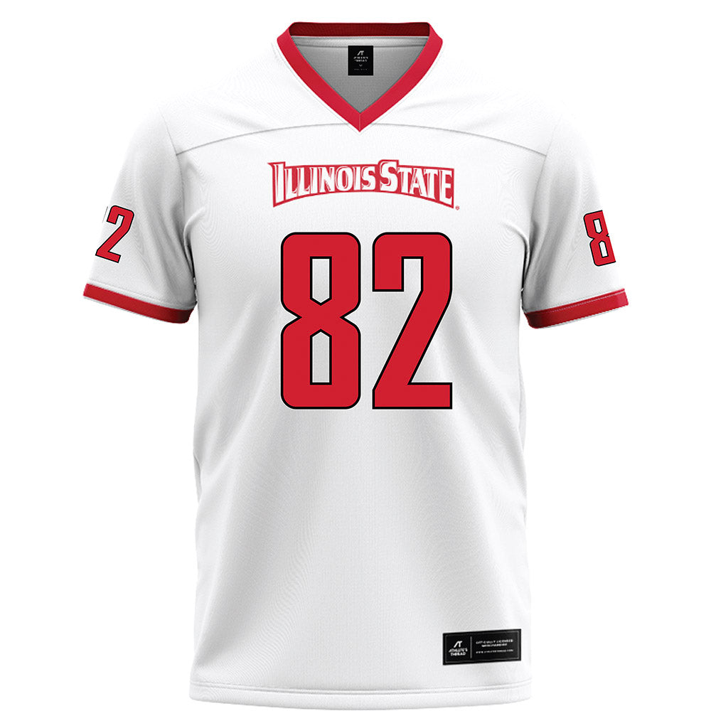 Illinois State - NCAA Football : Max Ziebarth - White Football Jersey