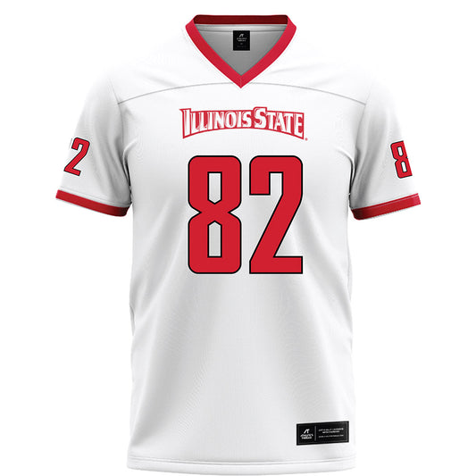 Illinois State - NCAA Football : Max Ziebarth - White Football Jersey