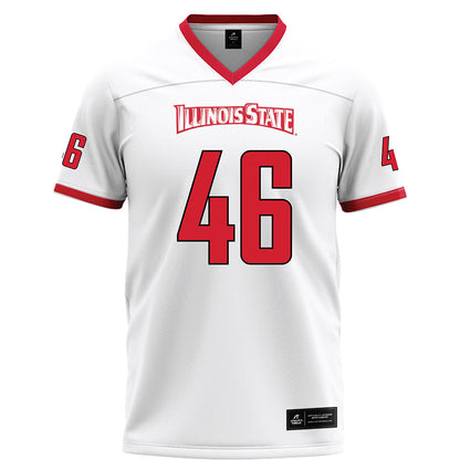 Illinois State - NCAA Football : Tye Niekamp - White Football Jersey