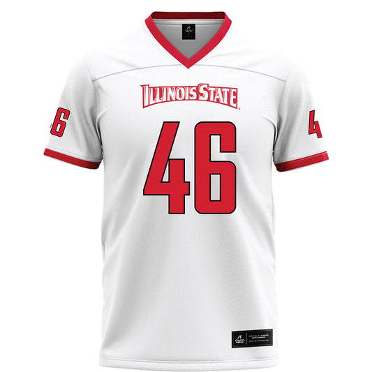 Illinois State - NCAA Football : Tye Niekamp - White Football Jersey