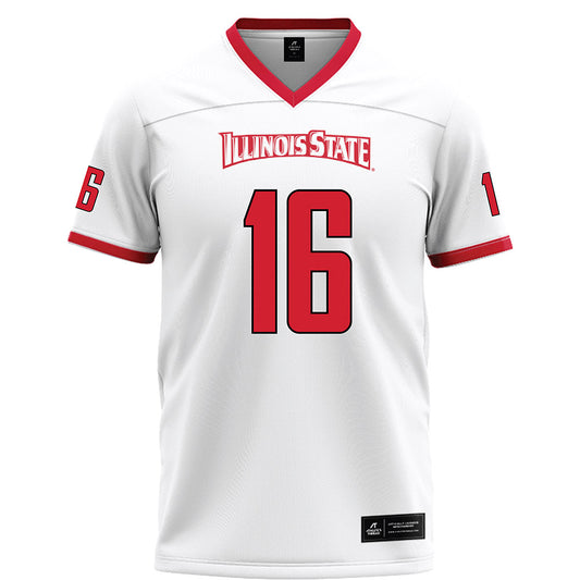 Illinois State - NCAA Football : Rico Clay - White Football Jersey-0