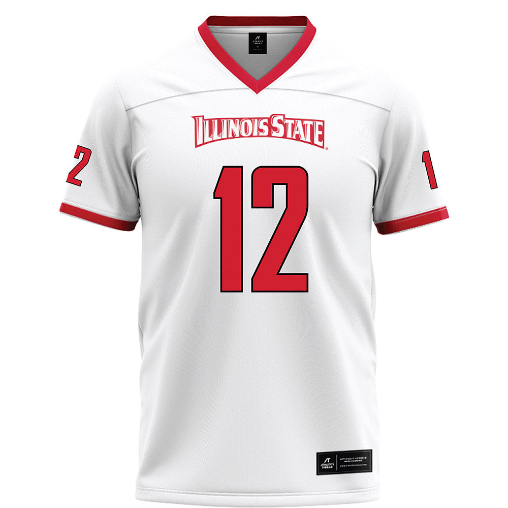 Illinois State - NCAA Football : Gage Roy - White Football Jersey-0