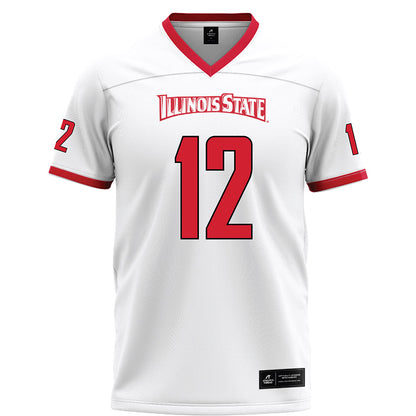 Illinois State - NCAA Football : Gage Roy - White Football Jersey-0
