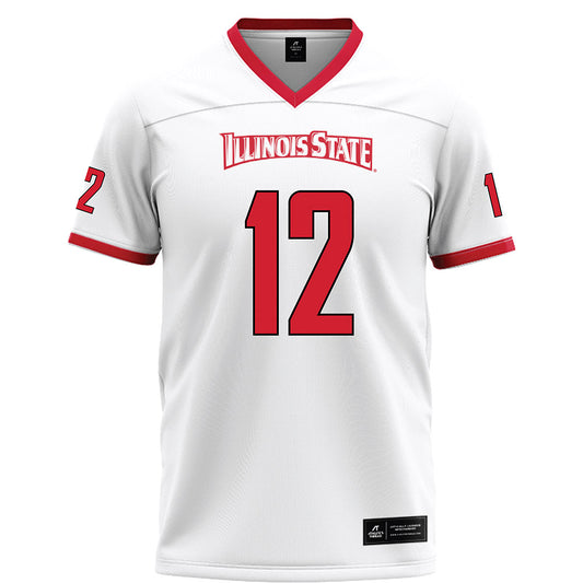 Illinois State - NCAA Football : Gage Roy - White Football Jersey-0