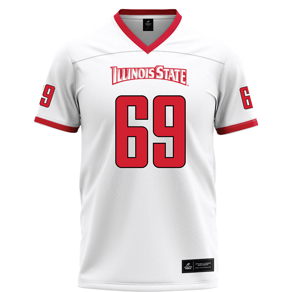 Illinois State - NCAA Football : Mezziahs McDaniel - White Football Jersey-0