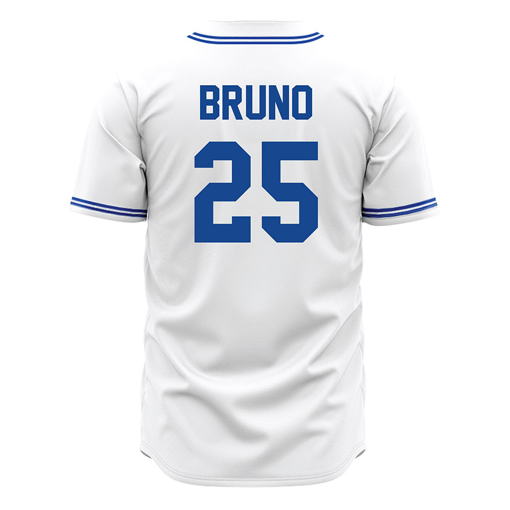 Seton Hall - NCAA Baseball : Gregory Bruno - White Jersey-1