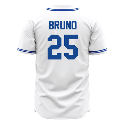 Seton Hall - NCAA Baseball : Gregory Bruno - White Jersey-1