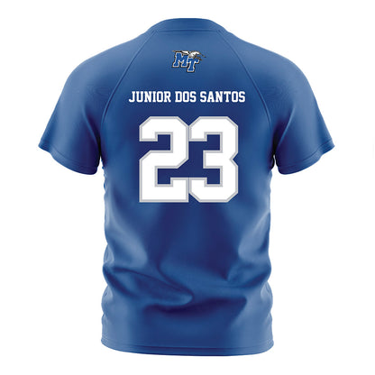 MTSU - NCAA Women's Soccer : Luiza Junior dos Santos - Blue Soccer Jersey-1
