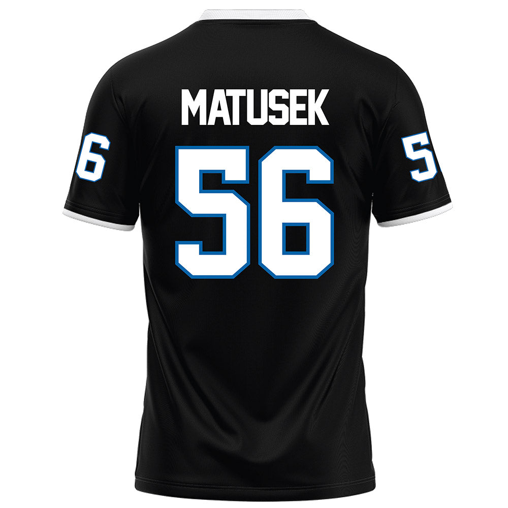 MTSU - NCAA Football : Ean Matusek - Black Football Jersey-1