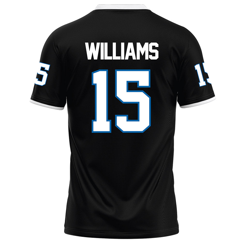 MTSU - NCAA Football : Rocco Williams - Black Football Jersey-1