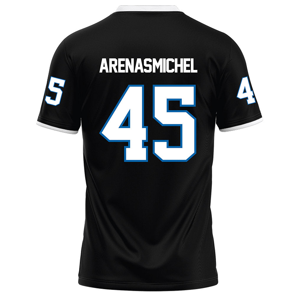 MTSU - NCAA Football : Jayden Arenas-Michel - Black Football Jersey-1