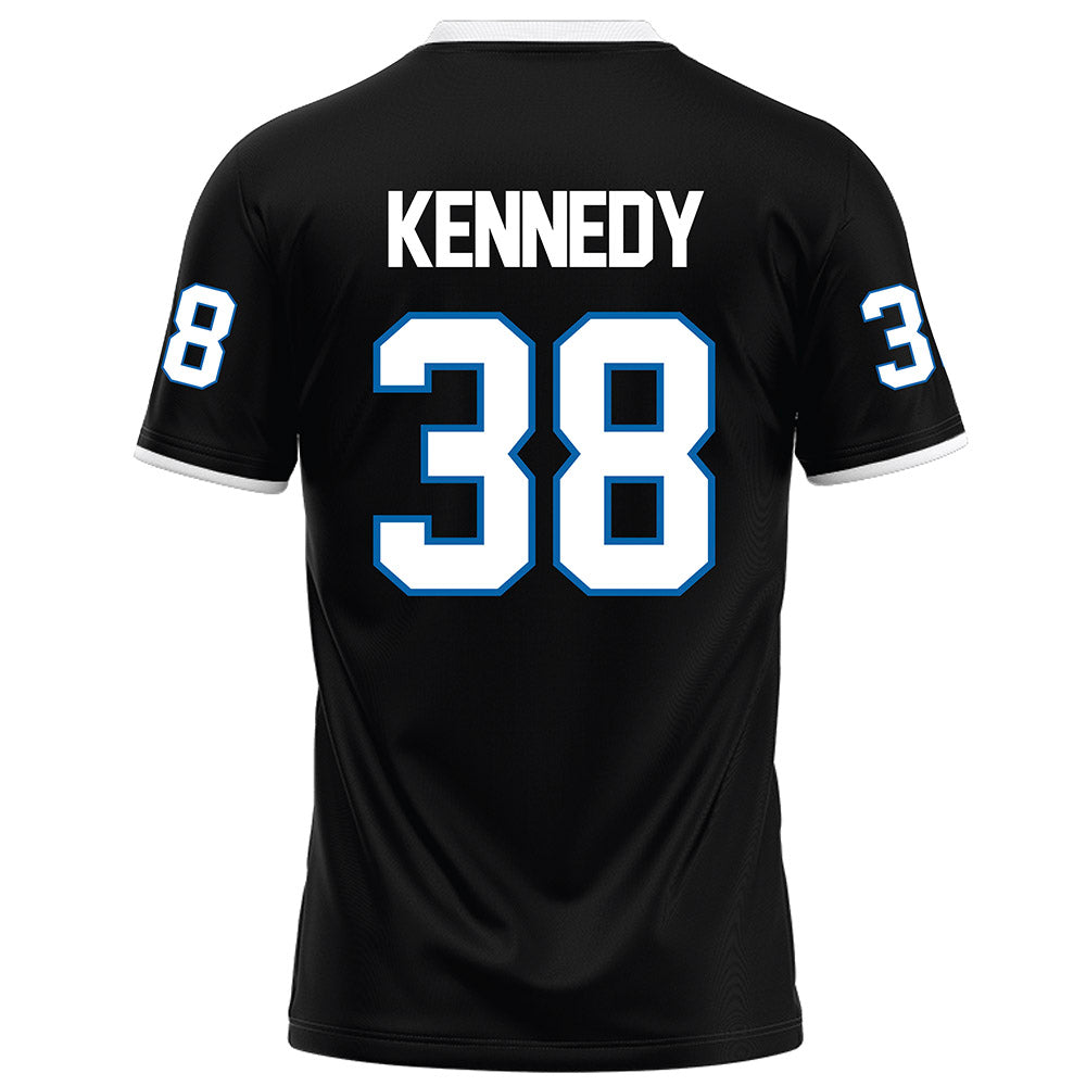 MTSU - NCAA Football : Locke Kennedy - Black Football Jersey-1
