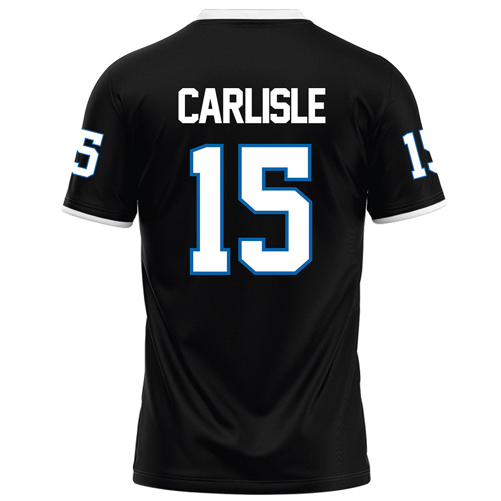 MTSU - NCAA Football : Devan Carlisle - Black Football Jersey-1