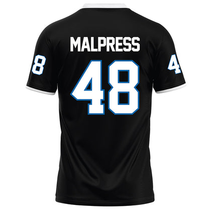 MTSU - NCAA Football : Darnell Malpress - Black Football Jersey-1