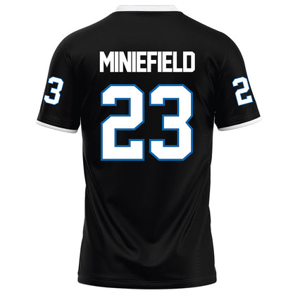MTSU - NCAA Football : KJ Miniefield - Black Football Jersey-1