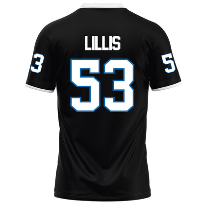 MTSU - NCAA Football : Braxton Lillis - Black Football Jersey-1