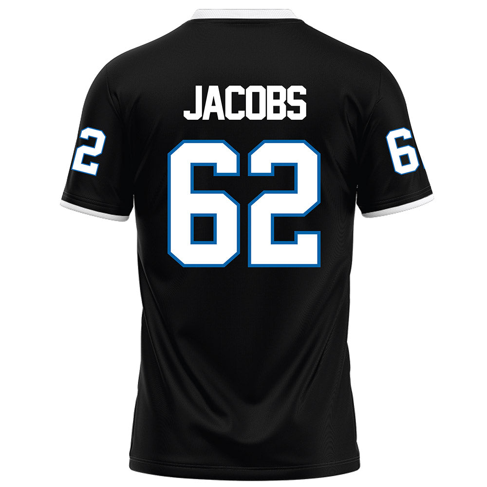 MTSU - NCAA Football : Tim Jacobs - Black Football Jersey-1