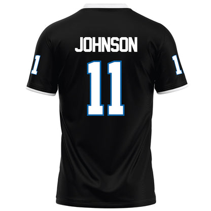 MTSU - NCAA Football : James Johnson - Black Football Jersey-1