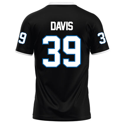 MTSU - NCAA Football : Chase Davis - Black Football Jersey-1