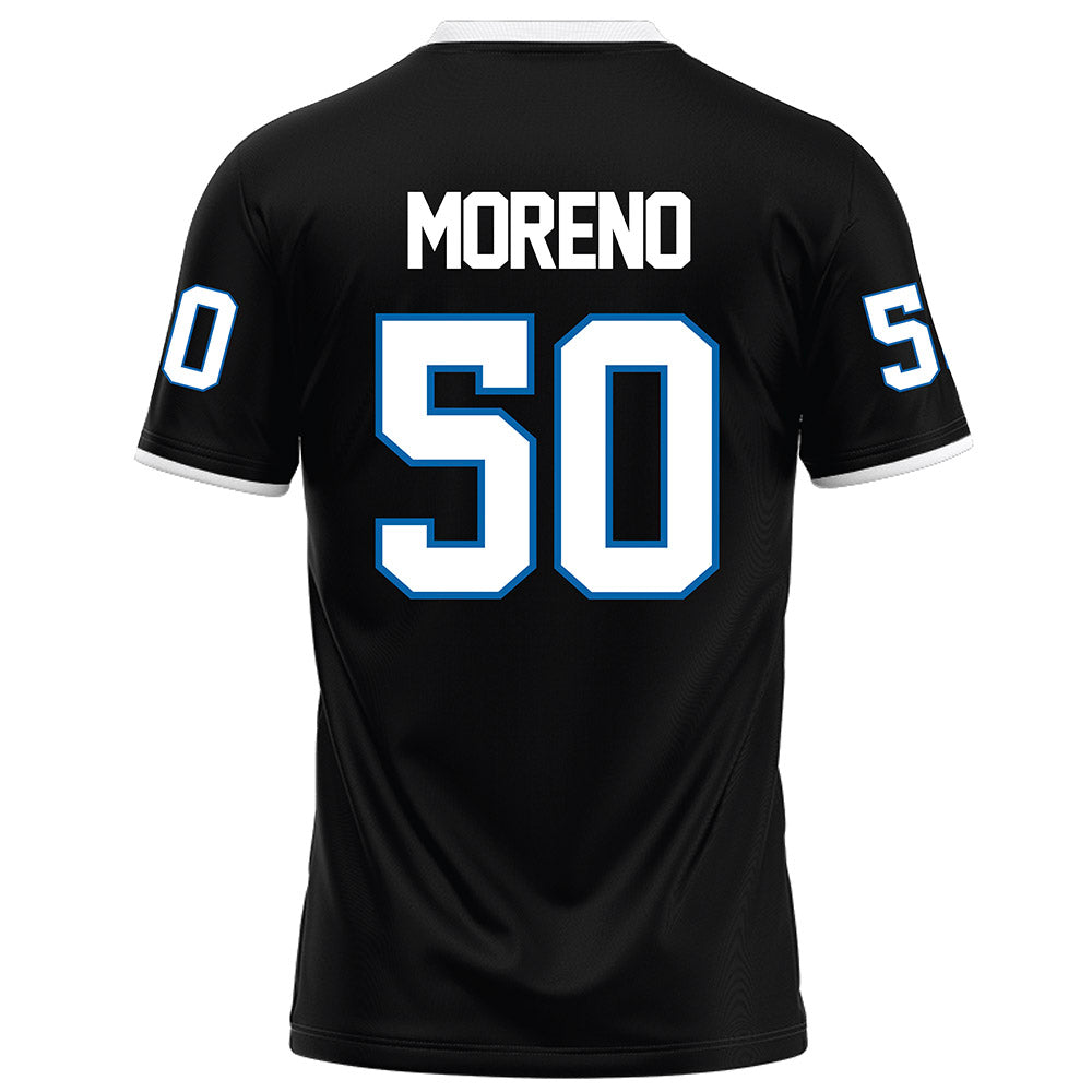 MTSU - NCAA Football : Chris Moreno - Black Football Jersey-1