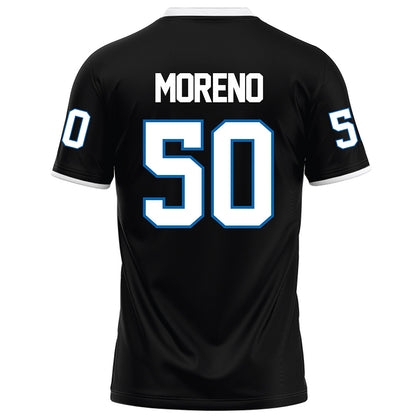 MTSU - NCAA Football : Chris Moreno - Black Football Jersey-1