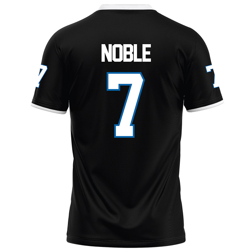 MTSU - NCAA Football : Christofer Noble - Black Football Jersey-1
