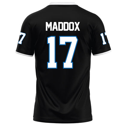 MTSU - NCAA Football : Bryson Maddox - Black Football Jersey-1