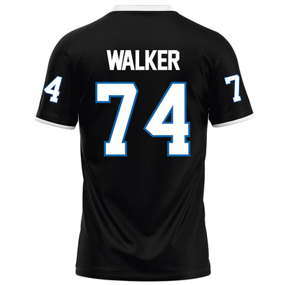 MTSU - NCAA Football : Ashley Walker - Black Football Jersey-1