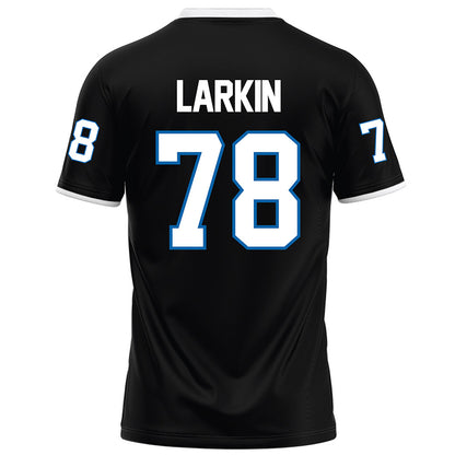 MTSU - NCAA Football : Kyle Larkin - Black Football Jersey-1