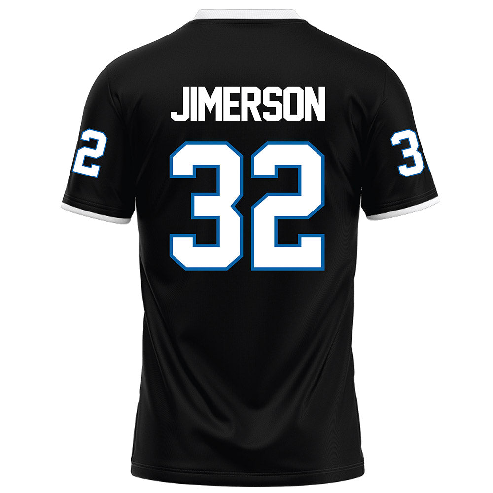 MTSU - NCAA Football : Jonas Jimerson - Black Football Jersey-1