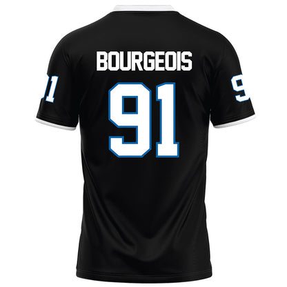 MTSU - NCAA Football : Dominic Bourgeois - Black Football Jersey-1