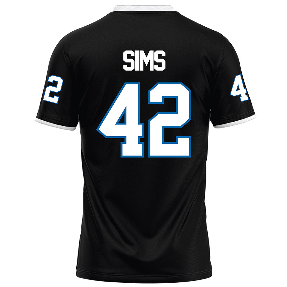 MTSU - NCAA Football : Lagarrius Sims - Black Football Jersey-1
