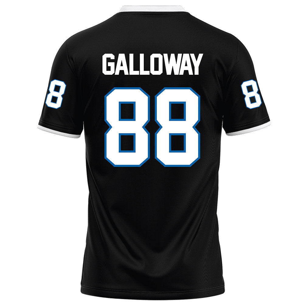 MTSU - NCAA Football : Tayvion Galloway - Black Football Jersey-1