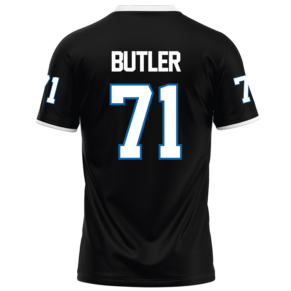 MTSU - NCAA Football : Quentin Butler - Black Football Jersey-1