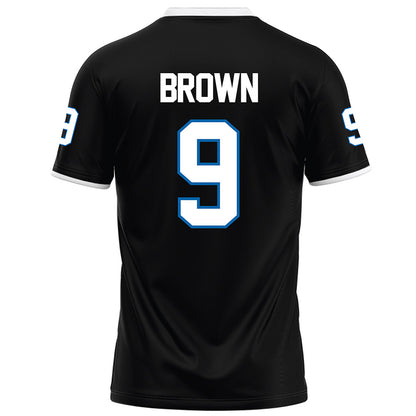 MTSU - NCAA Football : Terrence Brown - Black Football Jersey-1