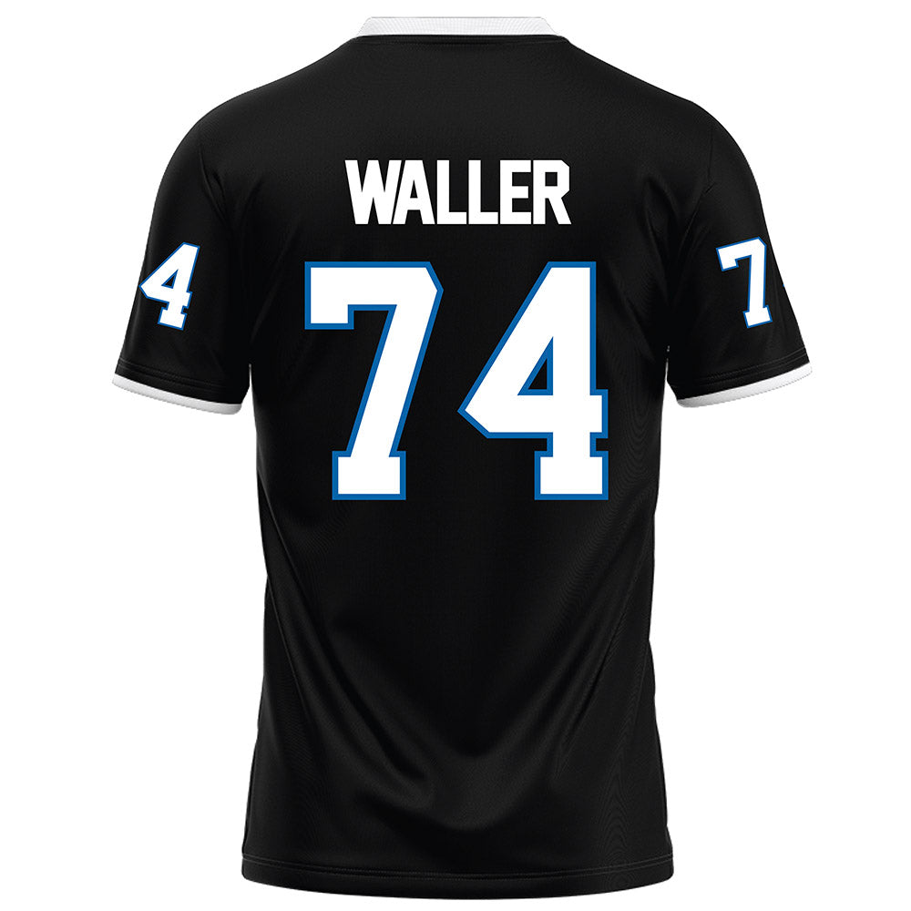 MTSU - NCAA Football : Jonathan Waller - Black Football Jersey-1