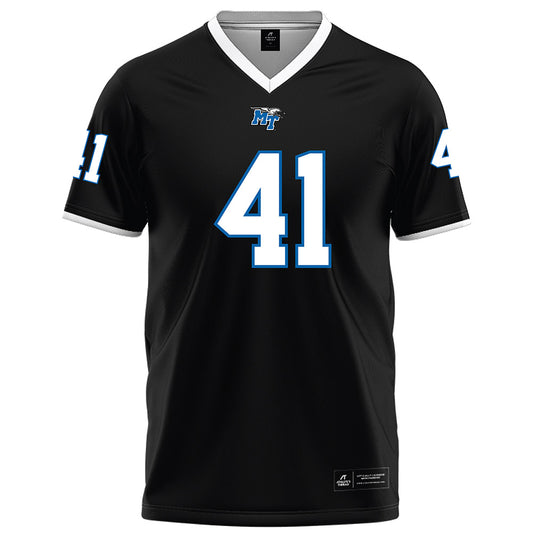 MTSU - NCAA Football : Trashun Griffin - Black Football Jersey-0