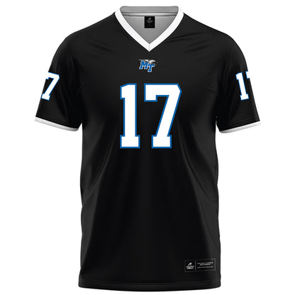 MTSU - NCAA Football : Jayson Lowe - Black Football Jersey-0