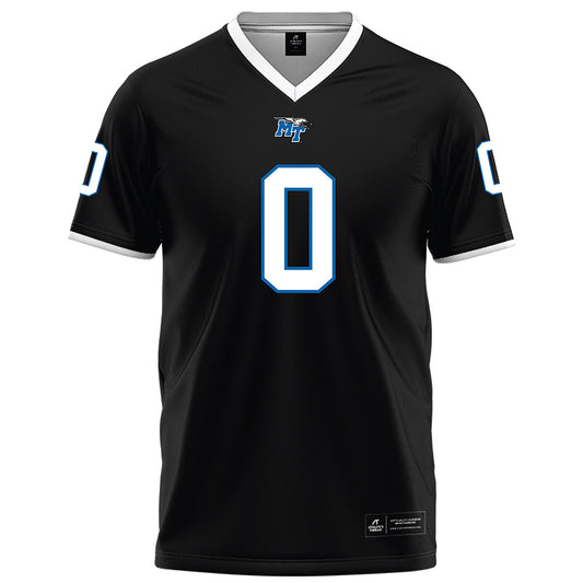 MTSU - NCAA Football : Santana Fleming - Black Football Jersey-0